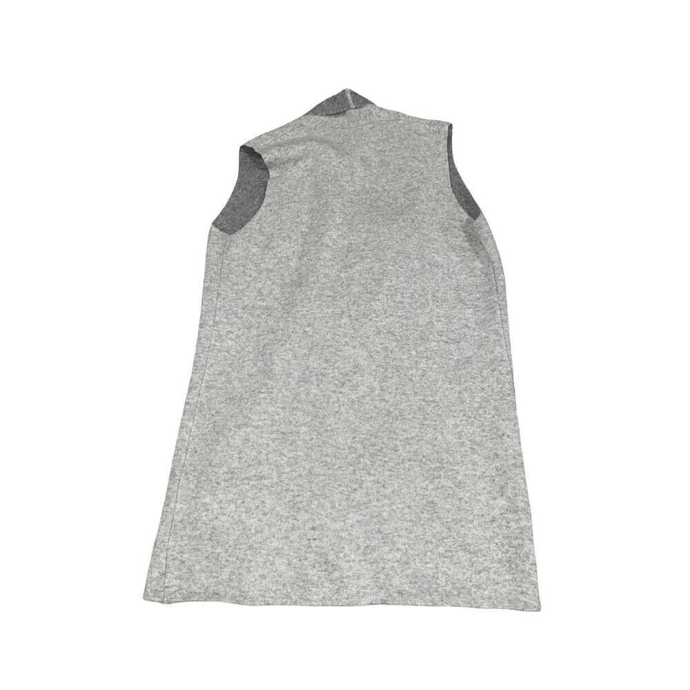 Benedetta B. Womens M Sleeveless Cardigan Wool Cashmere Blend Open Front Pocket - Picture 4 of 4
